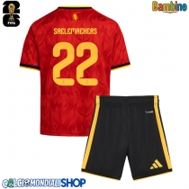 Maglie da calcio Belgio Alexis Saelemaekers #22 Prima Maglia Bambino Mondiali 2026  Manica Corta + Pantaloni corti)
